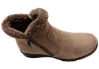 Buff Womens Comfortable Ankle Boots