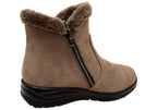 Buff Womens Comfortable Ankle Boots