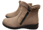 Buff Womens Comfortable Ankle Boots