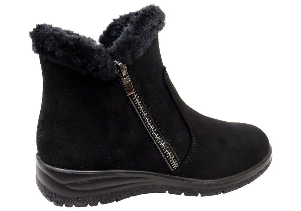 Buff Womens Comfortable Ankle Boots