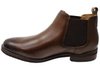 Jacko Mens Comfortable Leather Chelsea Boots Made In Brazil