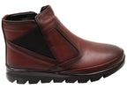 Austina Womens European Comfortable Leather Ankle Boots