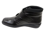 Elaine Womens Comfortable Brazilian Leather Ankle Boots