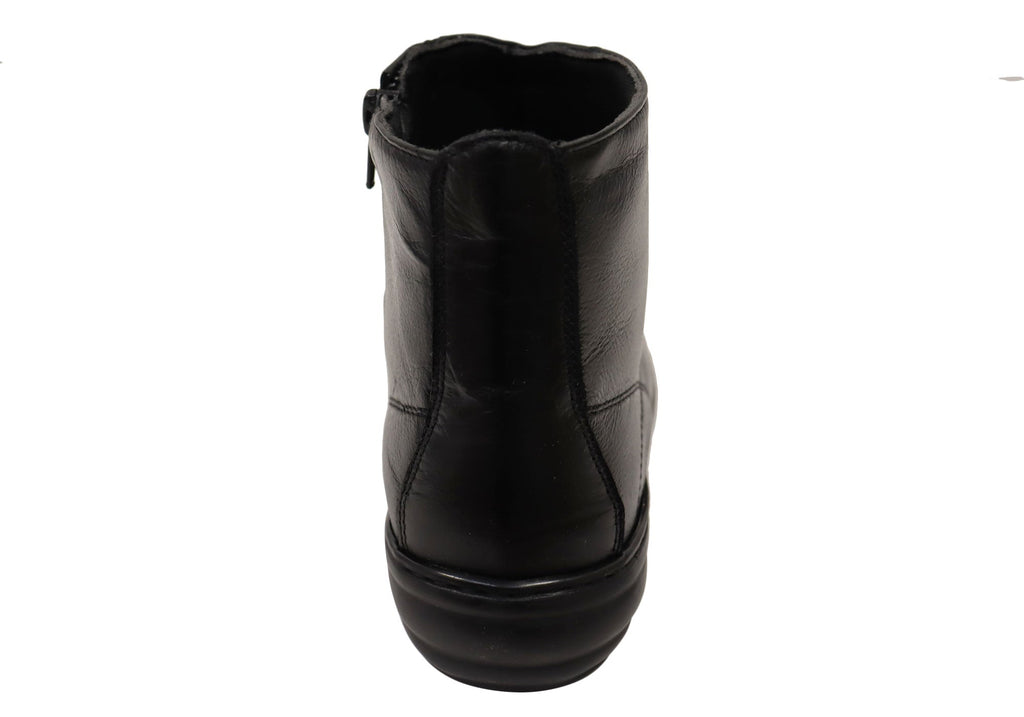Nancy Womens Comfortable Brazilian Leather Ankle Boots