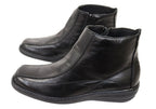 Nancy Womens Comfortable Brazilian Leather Ankle Boots