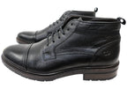 Riccardo Mens Brazilian Comfortable Leather Lace Up Boots