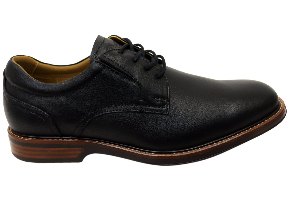 Mens Traveller Plain EE Extra Wide Leather Dress Shoes