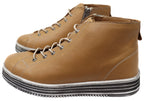 Ivy Womens European Comfortable Leather Ankle Boots