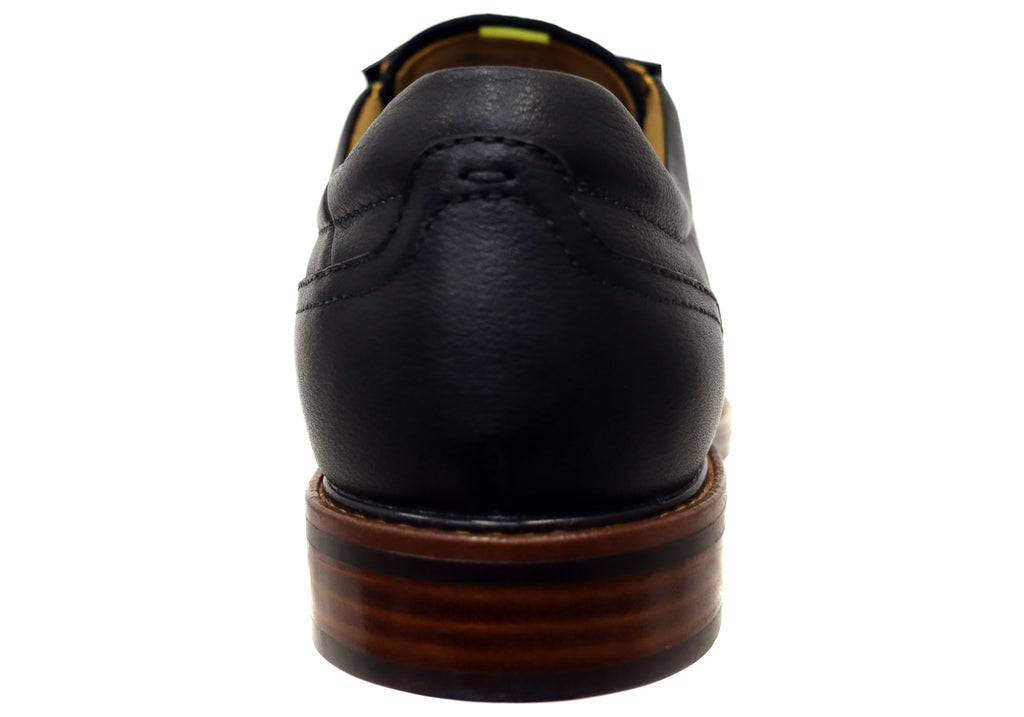 Mens Traveller Plain EE Extra Wide Leather Dress Shoes