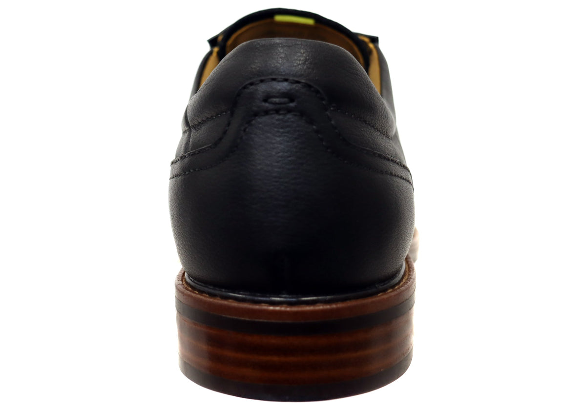 Mens Traveller Plain EE Extra Wide Leather Dress Shoes