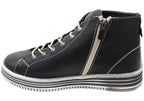 Ivy Womens European Comfortable Leather Ankle Boots
