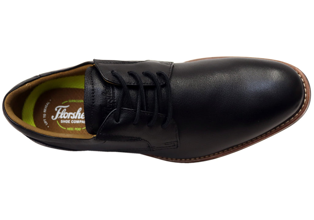 Mens Traveller Plain EE Extra Wide Leather Dress Shoes