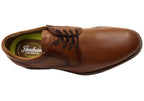 Mens Traveller Plain EE Extra Wide Leather Dress Shoes