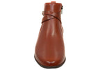 Nancy Womens Comfortable Brazilian Leather Ankle Boots