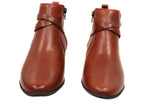 Nancy Womens Comfortable Brazilian Leather Ankle Boots