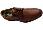 Mens Traveller Plain EE Extra Wide Leather Dress Shoes