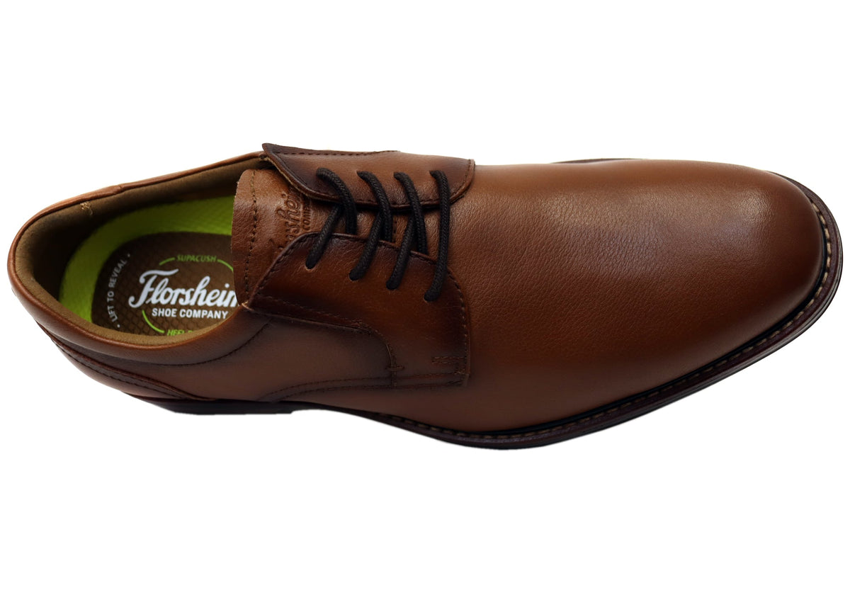 Mens Traveller Plain EE Extra Wide Leather Dress Shoes