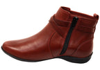 Nancy Womens Comfortable Brazilian Leather Ankle Boots