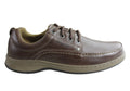 Mens Classic Lace Comfortable Leather Shoes Made In Brazil