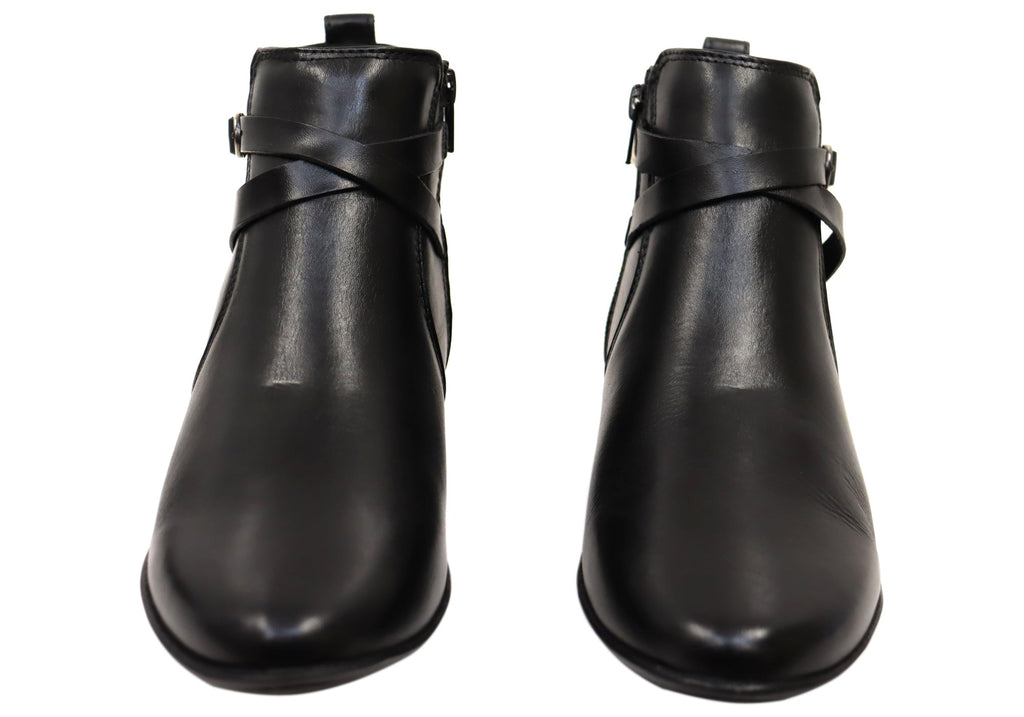 Nancy Womens Comfortable Brazilian Leather Ankle Boots