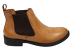 Meredith Womens Comfortable Brazilian Leather Ankle Boots