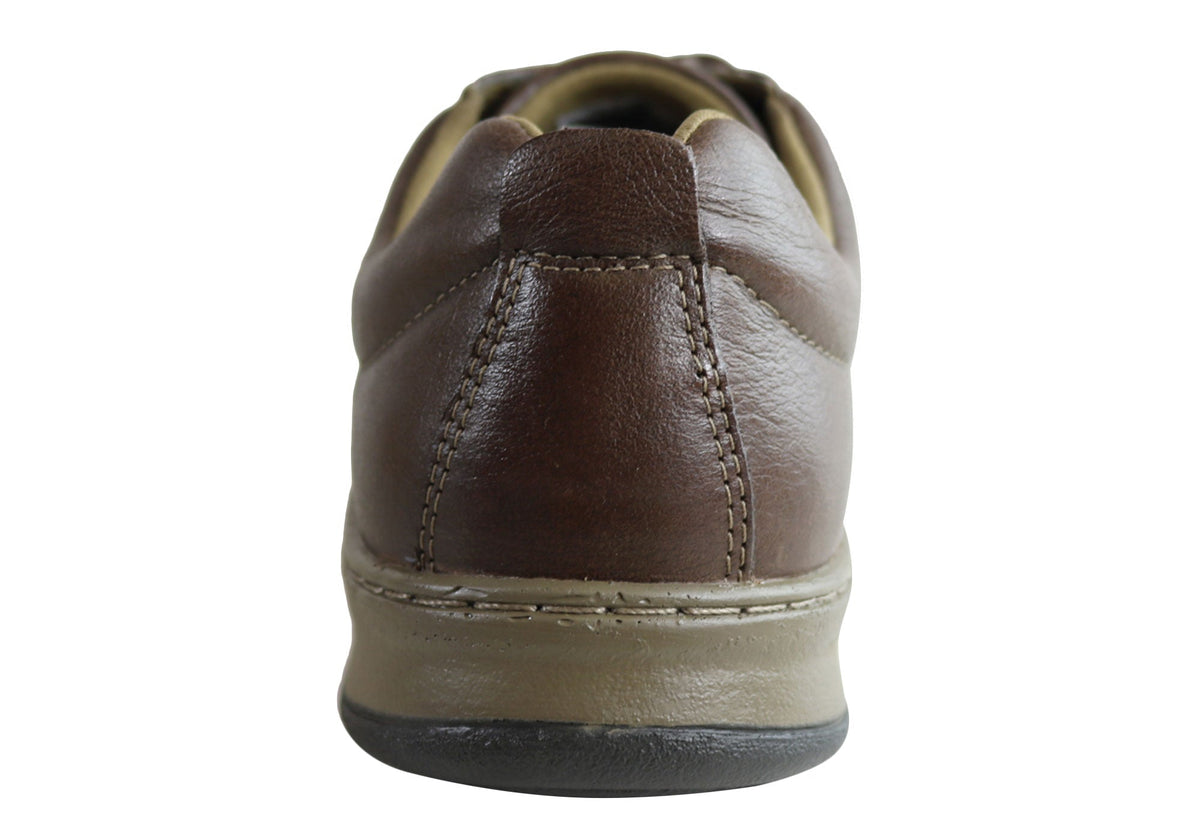 Mens Classic Lace Comfortable Leather Shoes Made In Brazil