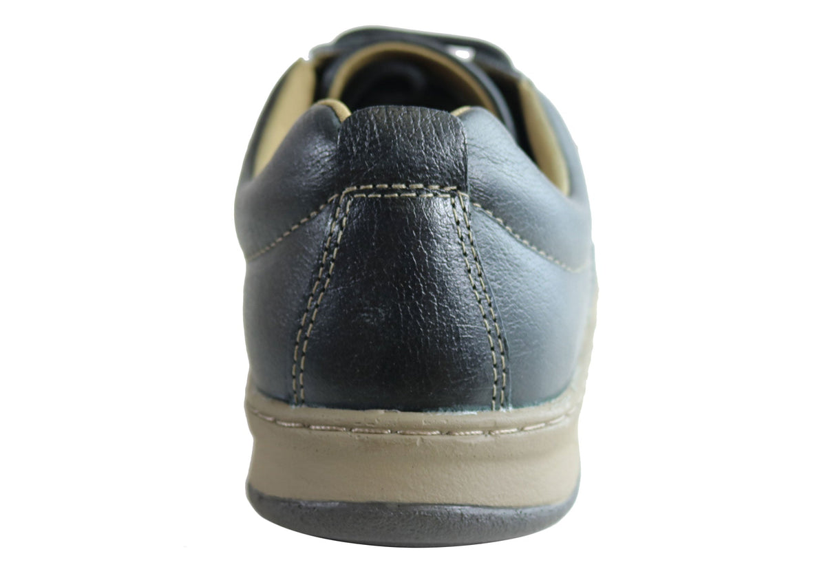 Mens Classic Lace Comfortable Leather Shoes Made In Brazil