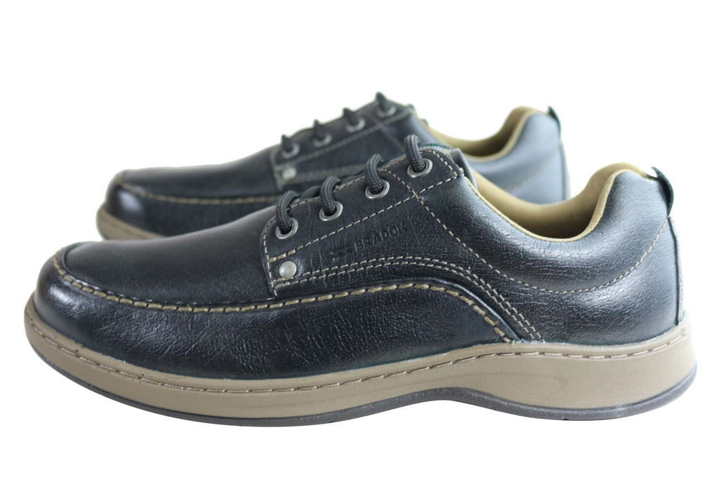 Mens Classic Lace Comfortable Leather Shoes Made In Brazil