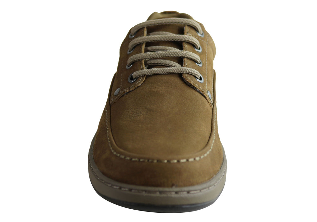Mens Classic Lace Comfortable Leather Shoes Made In Brazil