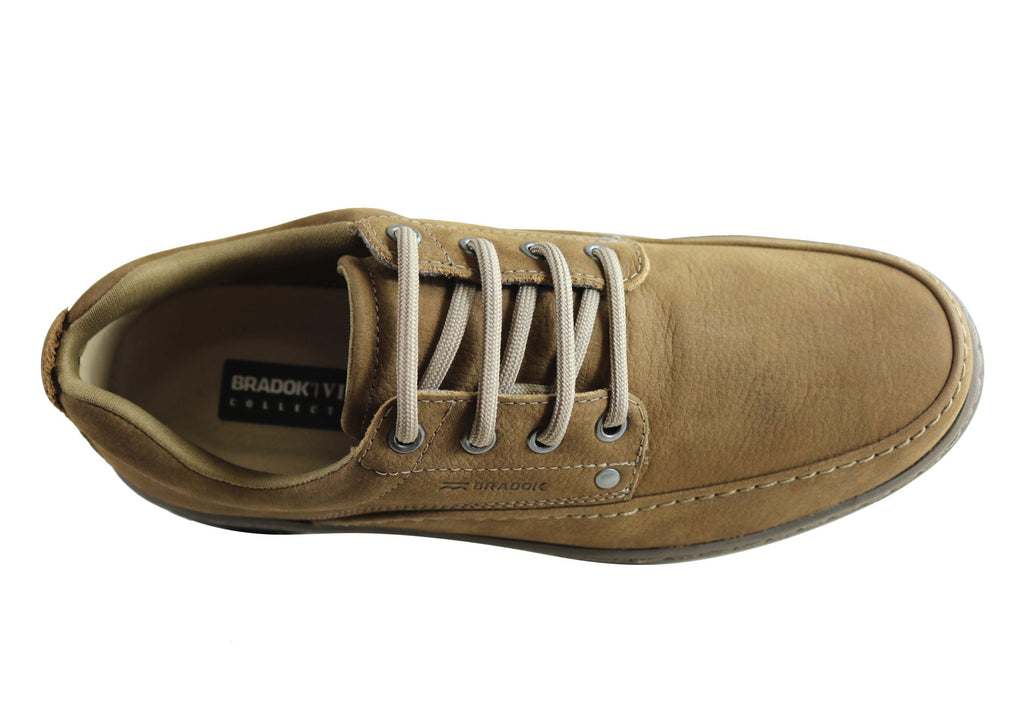Mens Classic Lace Comfortable Leather Shoes Made In Brazil