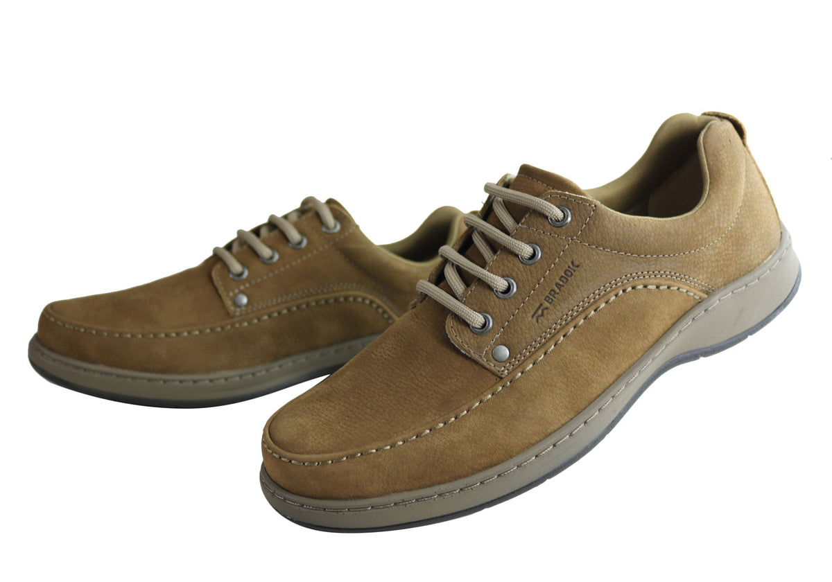 Mens Classic Lace Comfortable Leather Shoes Made In Brazil
