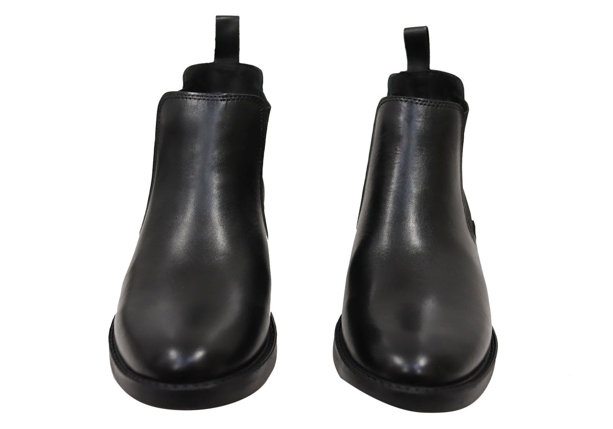 Meredith Womens Comfortable Brazilian Leather Ankle Boots