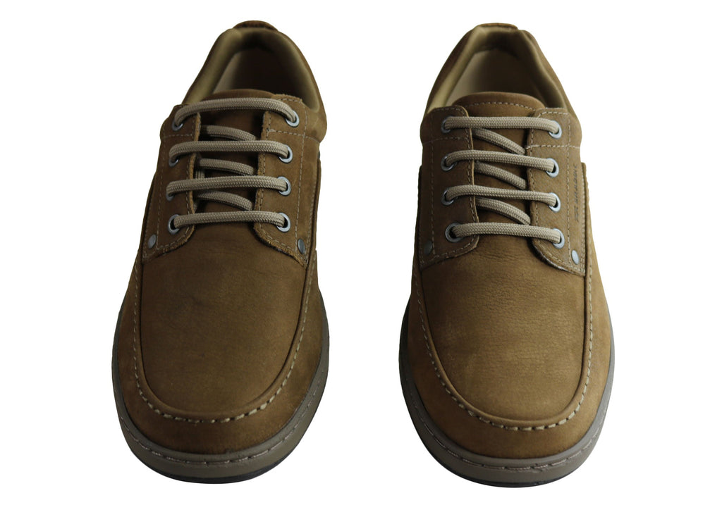 Mens Classic Lace Comfortable Leather Shoes Made In Brazil