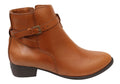Willow Womens Comfortable Brazilian Leather Ankle Boots