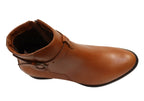 Willow Womens Comfortable Brazilian Leather Ankle Boots