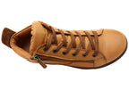 EG1570 Womens Flat Leather European Ankle Boots
