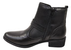Lotus Womens Comfortable Brazilian Leather Ankle Boots