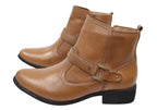 Lotus Womens Comfortable Brazilian Leather Ankle Boots