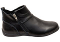Ripple Womens Comfortable Leather Ankle Boots