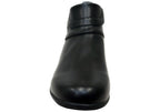 Ripple Womens Comfortable Leather Ankle Boots