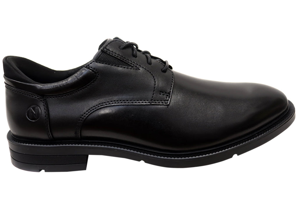 Mens Icon Ez Plain EEE Wide Leather Dress Shoes