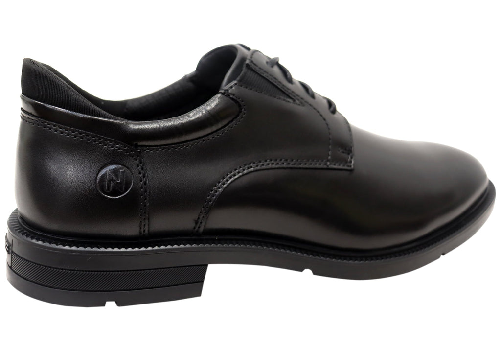 Mens Icon Ez Plain EEE Wide Leather Dress Shoes