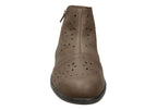 Matagi Womens Leather Comfortable Orthotic Friendly Ankle Boots