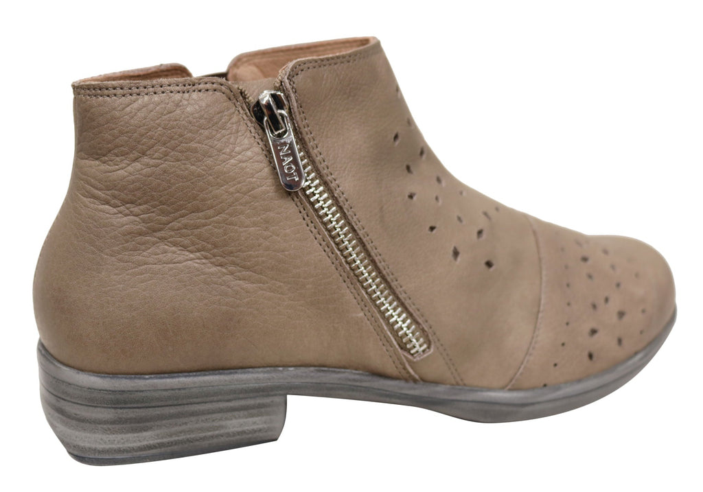 Matagi Womens Leather Comfortable Orthotic Friendly Ankle Boots