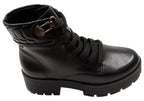 Pisa Womens Comfort Brazilian Platform Lace Up Ankle Boots