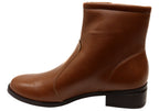 Polly Womens Comfortable Brazilian Low Heel Ankle Boots