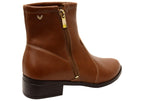 Polly Womens Comfortable Brazilian Low Heel Ankle Boots