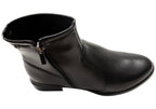 Polly Womens Comfortable Brazilian Low Heel Ankle Boots