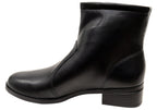 Polly Womens Comfortable Brazilian Low Heel Ankle Boots