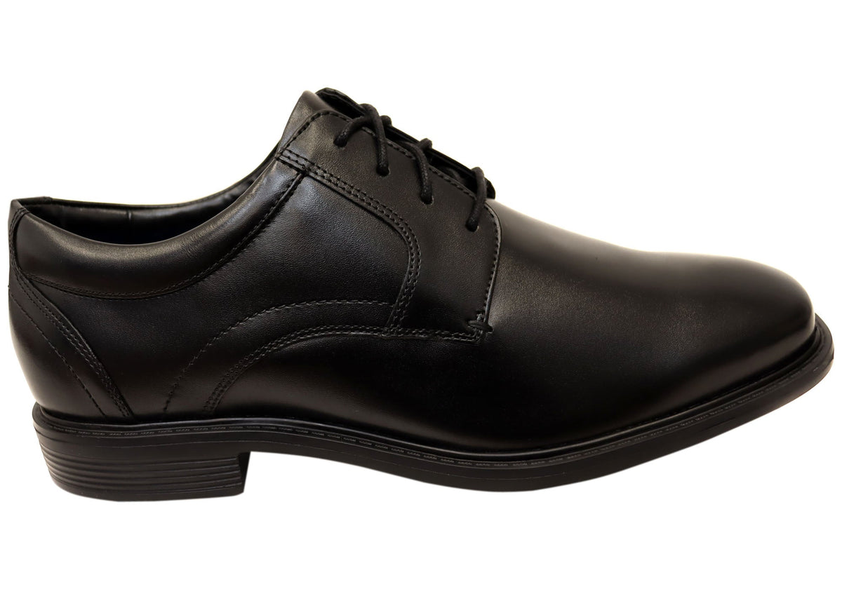 Mens Stark Plain EEE Wide Leather Dress Shoes